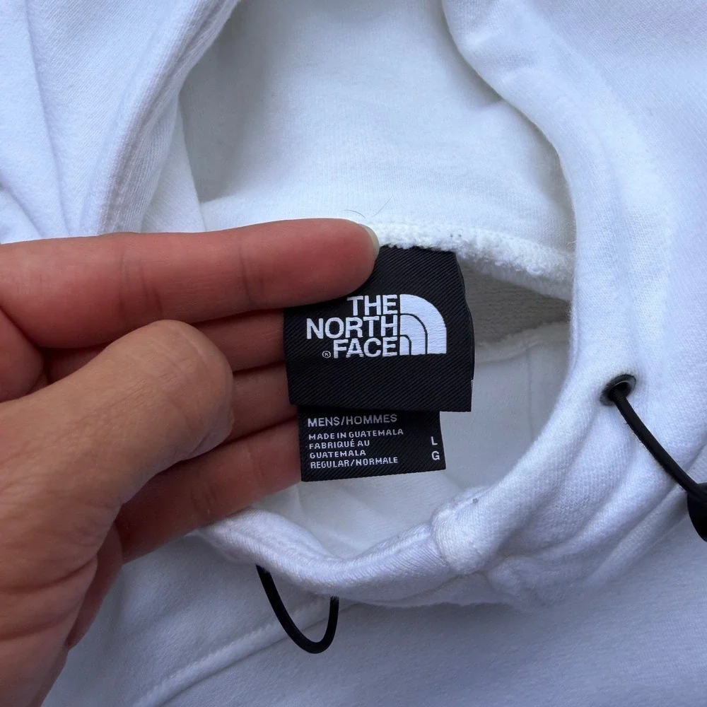 The North Face Hoodie Steep Tech Light Large White Pullover Technical Drawstring